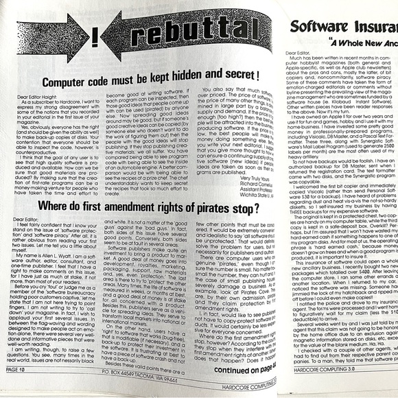 Hardcore Computing 1983 Issue #3 Volume 1 graphics & programing 72 pages. - Picture 9 of 11